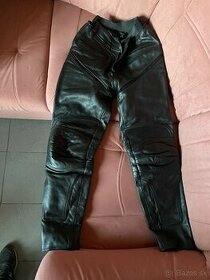 dámske kožené moto nohavice - 1