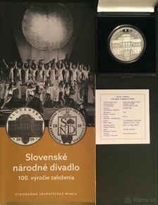 2020/10€ Slovenské národné divadlo 100. výročie zal. PROOF
