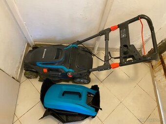 Elektrická kosačka Gardena PowerMax 1800/42+Emos pvc kabel