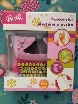 Barbie - písací stroj