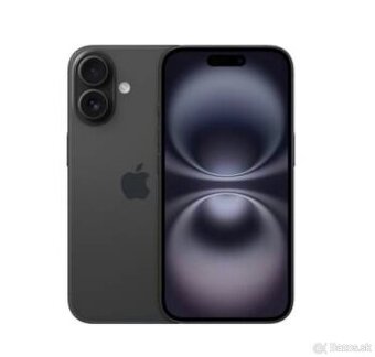 Predám Iphone 16, 128GB v čiernej farbe