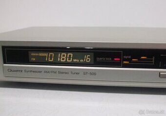 Strieborny tuner TECHNICS ST-500 vyborny zvuk, vyroba JAPAN