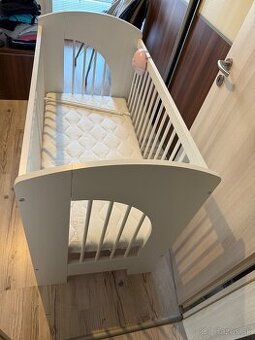 Detská postieľka 120x60 s matracom