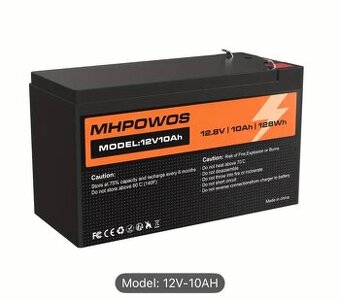Baterka/batéria 12,8v 10Ah-128Wh MHPOWOS