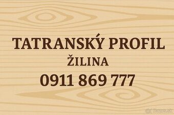 Tatranský obklad z Estónska, termodrevo skladom v Žiline
