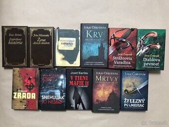 Connelly, Silva, Červenák, Karika, Eco, Jo Nesbo, Bohúň, Dán