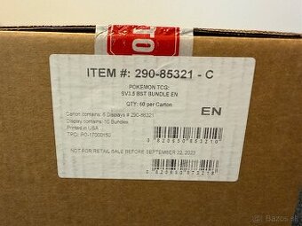 Pokemon 151 6x Booster Bundle Display Master Case