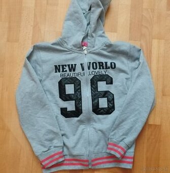 2x mikina velk.140/146