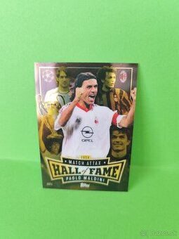 HALL of FAME Paolo Maldini Topps Match Attax 2024/25 HOF5 - 1