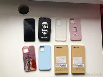 iPhone 12 256GB + doplnky, kryty