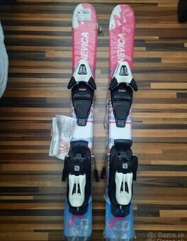 Predam nove zabalene detske lyze s viazanim. Dlzka 70cm