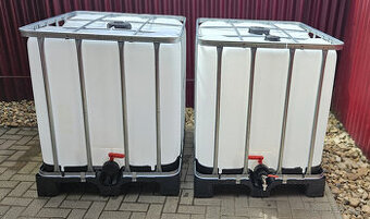 IBC kontajnery (1000l.) - biele