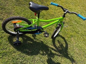 Predám detský bicykel s ARCORE s pomocnými kolieskami.