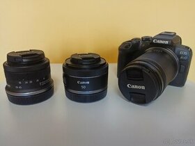 Canon EOS R10 + RF-S 18-150mm + RF 50mm 1,8 + RF-S 18-45mm