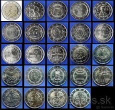 Belgicko 2€, 2 euro pamätné mince