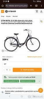 Ctm bicykel nový