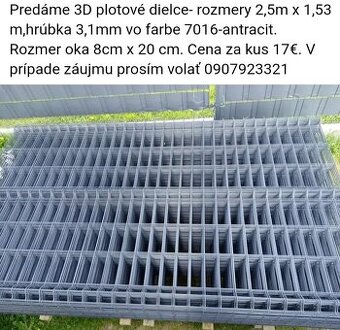 Predám plot