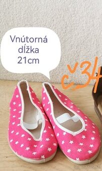 Jarmilky, cvičky z Baťa c. 34 ružové