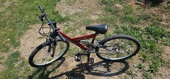 Detský bicykel 24 predné zadné perovovanie