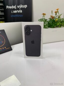 NOVÝ iPhone 16 128GB Black