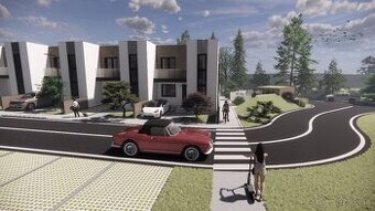 Nízko-energetická novostavba 3-izbových bytov s loggiami