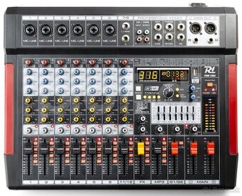 Power Dynamics PDM-T804 Stage Mix 8-kanálový DSP/MP3