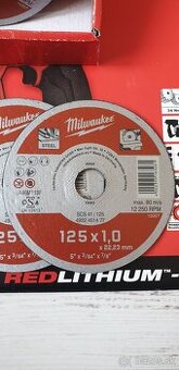 MILWAUKEE rezne kotuce 125x1x22.23