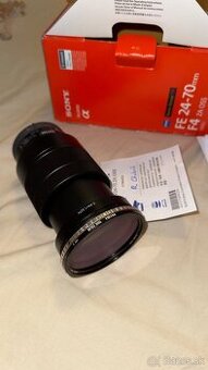 Sony FE 24-70 mm f/4,0  Zeiss + ND Vario 1-5E +Mist 1/4