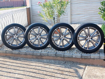 4x obute alu AEZ 5x112 R19 J-8 ET 39 pneu m+s 245/45 r19