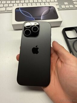 iPhone 16 Pro 128GB – 99 % batéria, ako nový, záruka