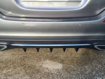 Spojler zadného nárazníka difúzorové plutvy žralocie plutvy