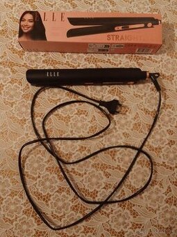 žehlička na vlasy ELLE (NOVÁ) + darček - 1