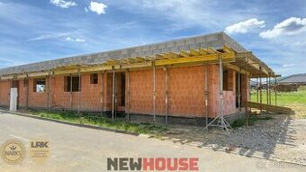 Novostavba 4i bungalovu (RD2) s pozemkom 287 m² v novej čast