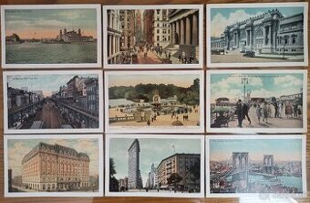 Pohľadnice Old New York