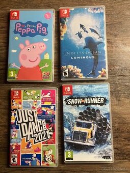Predam hry na nintendo switch