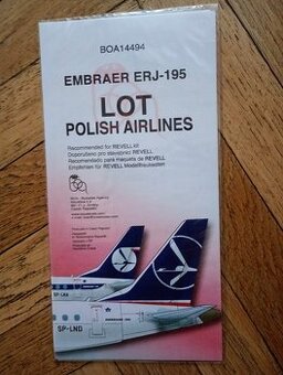 Predám BOA decals 14494 Embraer ERJ-195 LOT Polish Airlines