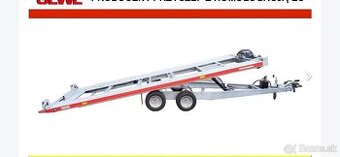 Autoprepravník na predaj 2700 kg hydraulicky sklopny
