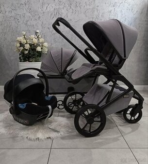 NEMECKÁ TROJKOMBINÁCIA MOON STYLE BLACK/GREY