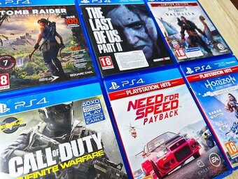 Playstation 4 hry - PS4 Hry - DVD, Pro Enhanced s obalmi /