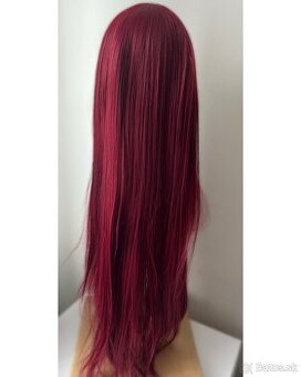 Parochňa burgundy červená vínová