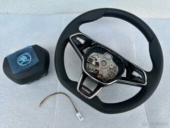 Volant zrezany dsg skoda octavia IV vyhrievany RS