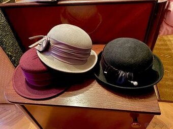 Klobúky dámske elegantné