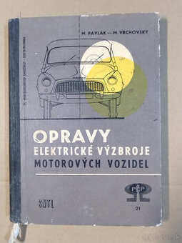 Opravy elektrickej výzbroje vozidiel 1963