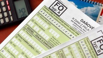 Daňové priznanie FO typ A a B rok 2025, 2024 - celá SR