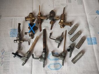 Originál JAWA ČZ palivové kohoutky předválečné i novější