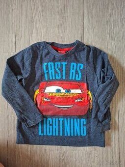 Modro-šedé tričko Cars 98