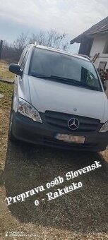 Preprava osôb Slovensko /Rakúsko