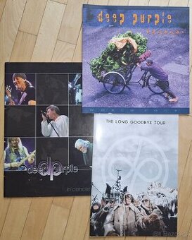 Deep Purple concert program book 3x