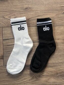 Damske ponozky zn. Alo,cierna a biela farba,ve.37-41