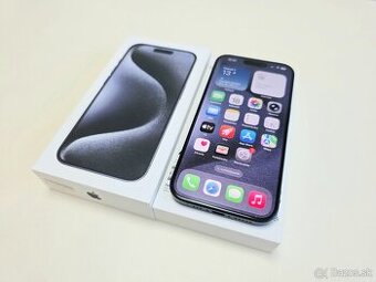 APPLE IPHONE 15 PRO 128GB BLUE TITANIUM TOP STAV
